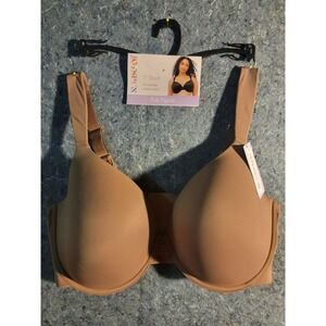 Joyspun Full‎ figure Mdern T-Shirt Bra Brown Size 46DD
